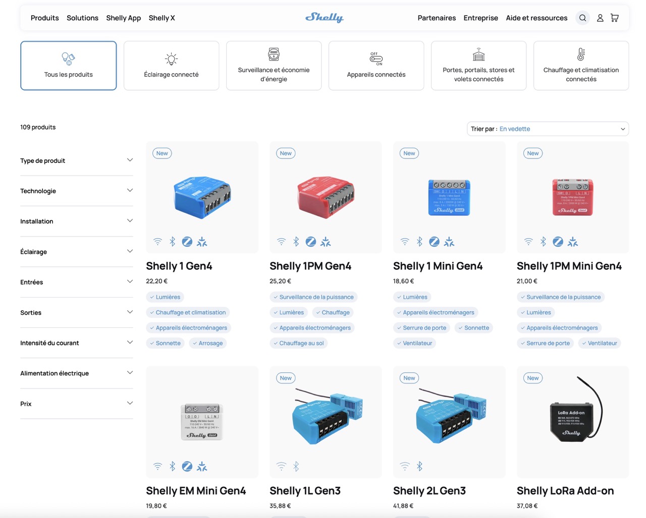 Shelly screenshot site